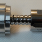 Precision stainless ballscrew subassemblies